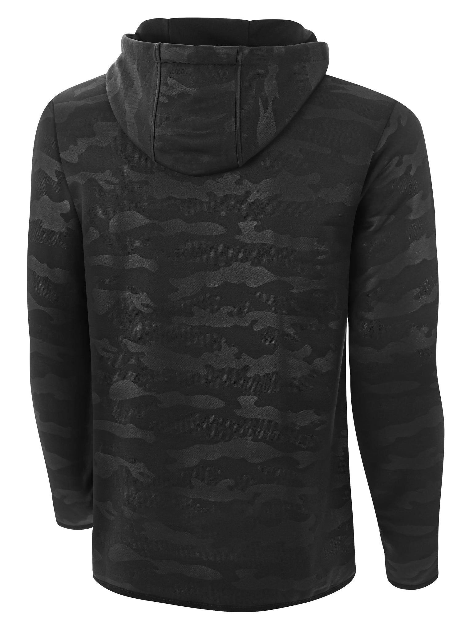 Men's Lifestyle Camo Embossed Hooded Training Top AGA-3908HP